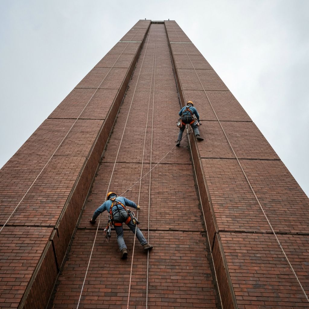 Building maintenance work